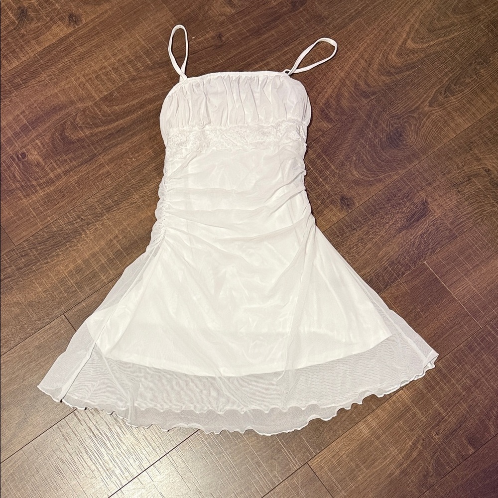 SHEIN White Mini Dress